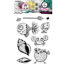 Art by Marlene Underwater party Szilikonbélyegző Clear Stamps (1 csomag) bélyegző