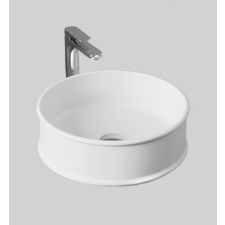 Art Ceram Atelier mosdótál 44x44 cm kerek fehér ATL00105;00 fürdőkellék