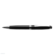 ART CRYSTELLA Golyósirón Royal végén SWAROVSKI® kristállyal fekete tolltest 14 cm fehér iskolai kiegészítő