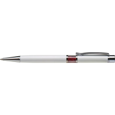 ART CRYSTELLA golyóstoll fehér, középen piros SWAROVSKI kristályokkal töltve (TSWGK207) (TSWGK207) toll