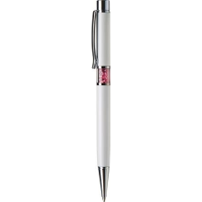 ART CRYSTELLA rotációs golyóstoll - 0.7mm / kék Rózsaszín kristályokkal (1805XGL202) toll