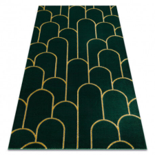 Art Deco Smaragdzöld Szőnyeg - 200x290 cm lakástextília