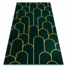 Art Deco Szőnyeg - Zöld-Arany - 140x190 cm lakástextília