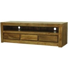 Art-Pol Keleties stílusú világosbarna TV asztal 55x170x45cm bútor
