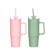 Arte Regal Import, S.L. Pohár + fogantyú, tető, szívószál 800ml termosz