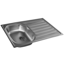 Artenova AE 805 mosogatótálca (800x500 mm, 1 medence+csepptálca) komplett szifoncsomaggal mosogatótálca