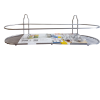 ARTEX FŰSZERPOLC CUKY PROOF OVÁL NANO BEVONAT,KRÓMOZOTT ACÉL 38X13X15CM