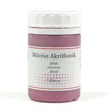Artexport Művész akrilfesték, 250 ml - csillámos, 95, piros akrilfesték
