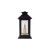 Artezan ALCL17B LED GYERTYÁS LÁMPA FEKETE 17CM