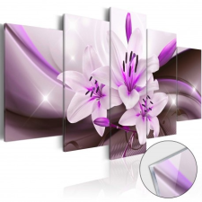 Artgeist Akrilüveg kép - Violet Desert Lily [Glass] térkép