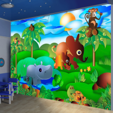 Artgeist Fotótapéta - Animal family 250x175 tapéta, díszléc és más dekoráció