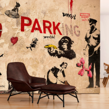 Artgeist Fotótapéta - [Banksy] Range of Variety 200x140 tapéta, díszléc és más dekoráció