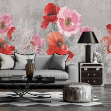 Artgeist Fotótapéta - Gray Meadow 200x140 tapéta, díszléc és más dekoráció