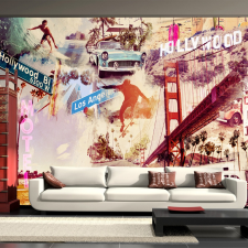 Artgeist Fotótapéta - Hollywood, Miami, Los Angeles... 300x210 tapéta, díszléc és más dekoráció