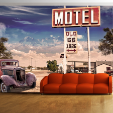 Artgeist Fotótapéta - Old motel 100x70 tapéta, díszléc és más dekoráció