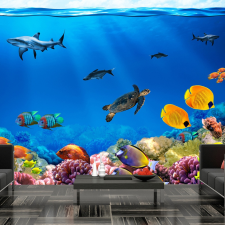 Artgeist Fotótapéta - Underwater kingdom 150x105 grafika, keretezett kép