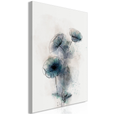 Artgeist Kép - Blue Poppies (1 Part) Vertical 40x60 grafika, keretezett kép