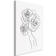 Artgeist Kép - Fancy Roses (1 Part) Vertical 40x60 grafika, keretezett kép