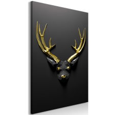 Artgeist Kép - Golden Antlers (1 Part) Vertical 40x60 grafika, keretezett kép