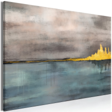 Artgeist Kép - Golden City (1 Part) Wide 120x80 grafika, keretezett kép