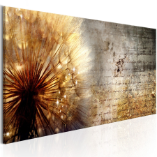 Artgeist Kép - Golden Dandelion grafika, keretezett kép