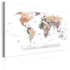Artgeist Kép - World Map: Where Today? térkép