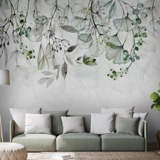 Artgeist Öntapadó fotótapéta - Foggy Nature - Green 441x315 tapéta, díszléc és más dekoráció