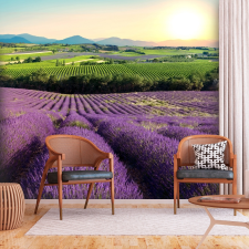 Artgeist Öntapadó fotótapéta - Lavender Field 441x315 tapéta, díszléc és más dekoráció