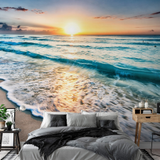 Artgeist Öntapadó fotótapéta - Walk Along the Seashore 98x70 tapéta, díszléc és más dekoráció
