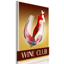 Artgeist Vászonkép - Wine Club (1 Part) Vertical 80x120 grafika, keretezett kép