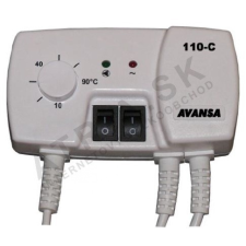 ARTIA C110 Szivattyú vezérlés hőmérséklet különbség kapcsoló vezérlő 230V 50Hz fűtésszabályozás
