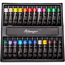 Artmagico Akrilfesték készlet, 12 ml × 24 db akrilfesték