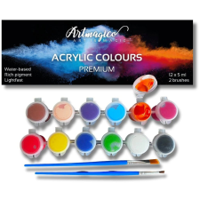 Artmagico Akrilfesték készlet, 5 ml, 12 db akrilfesték