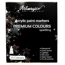 Artmagico Akrylový popisovač s extra jemným hrotem třpytivé filctoll, marker