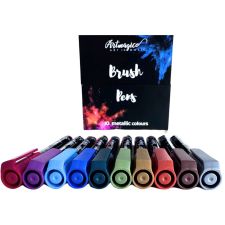 Artmagico Brush pens 10 ks, metalické odstíny (0796554181967) filctoll, marker