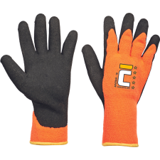  ARVENSIS kesztyű, latex narancs 10 védőkesztyű