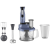 Arzum (AR1104) Rúdmixer 1500 W Turbó funkció, Jégtörő funkcióval, Mérőpohárral, Keverőpohárral Kék (AR1104)