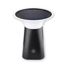 Asalite Napelemes LED asztali lámpa - 5W, meleg fehér, IP65 kültéri világítás