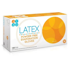 ASAP púdermentes latex kesztyű M-es, 100db (8590786225558) védőkesztyű
