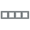  ASFORA Négyes keret, vízszintes, acél ( Schneider Electric EPH5800462 )