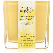 Ashleigh & Burwood London Life in Bloom Sweet Mimosa & Bergamot illatgyertya 200 g gyertya