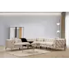 ASIR Design sarokkanapé Rococo 310 cm ekrü jobbos