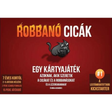 Asmodee Exploding Kittens Robbanó Cicák társasjáték társasjáték