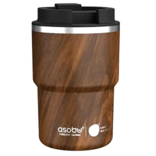 Asobu Mini Pick-up utazó thermo bögre, Wood, 350 ml termosz