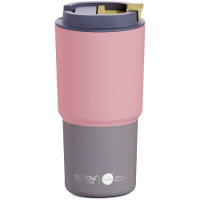 Asobu Pick Me Up utazáshoz Pastel peach/orange 650 ml termosz