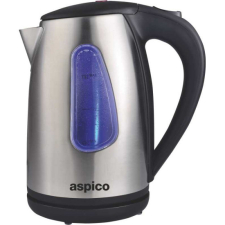 Aspico VF100R vízforraló, rozsdamentes, 1,8 liter, 2200 W vízforraló és teáskanna