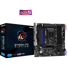 Asrock Alaplap S1700 B760M PG RIPTIDE INTEL B760, mATX alaplap