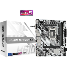 Asrock H610M-HDV/M.2+ D5 90-MXBM50-A0UAYZ alaplap