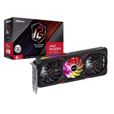 Asrock Radeon RX 7600 Phantom Gaming 8GB OC RX7600 PG 8GO videókártya