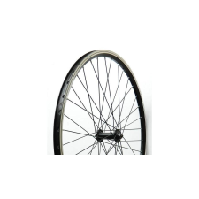 -Assess 26-os (559x24 mm) MTB első kerék, gyorszáras tengellyel, fekete kerékpár és kerékpáros felszerelés